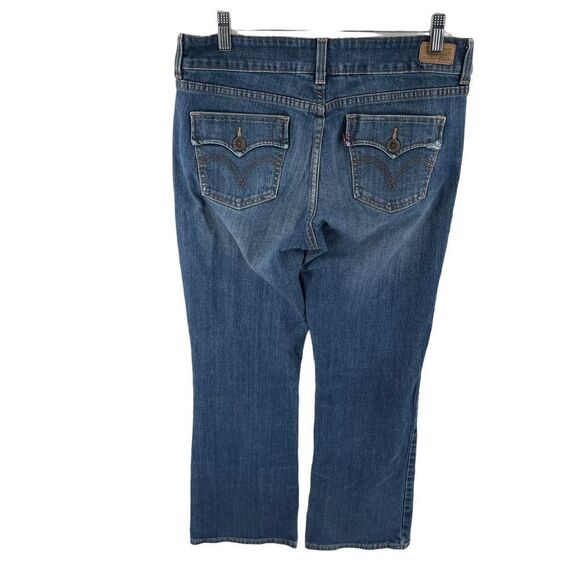 Levi’s Slender Boot Cut Jeans 526 mid wash EUC 12 - Picture 4 of 14